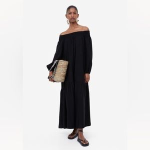 H&M Oversized Off-the-Shoulder Dress